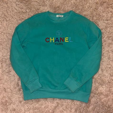 chanel crewneck womens|Chanel pullover flannel.